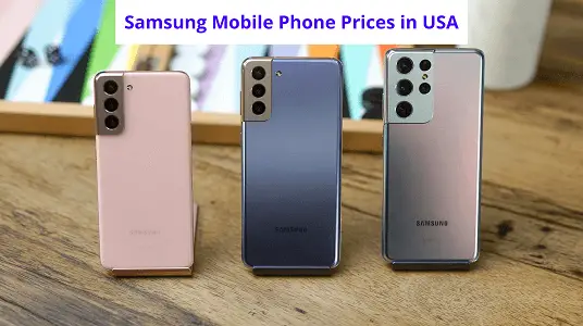 Samsung Mobile Phone Prices in USA