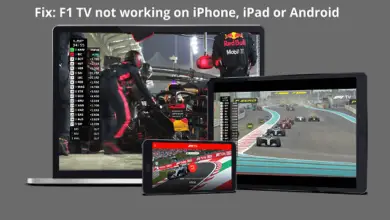 Photo of Fix: F1 TV not working on iPhone, iPad or Android