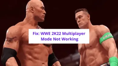Photo of Fix: WWE 2K22 Multiplayer Mode Not Working