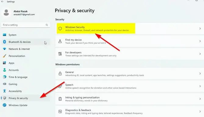  Windows Security 