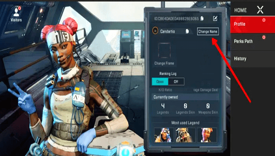 Apex Legends Mobile Changing Name Guide