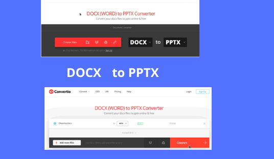 How to Convert a DOCX Document to a PPTX File