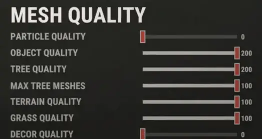 alter the MESH QUALITY