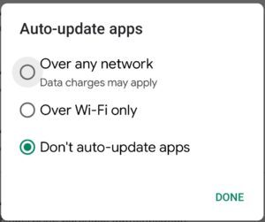 how to uninstall update on android