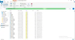 how do I find a deleted file on windows 10