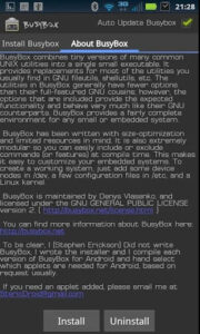 How to install BusyBox in Android