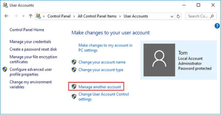 change microsoft account windows 10 is linked to