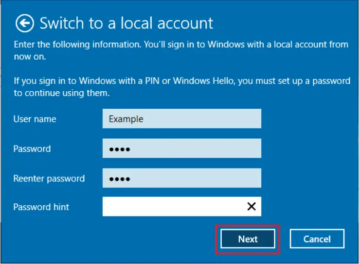 How To Change Microsoft Account On Windows 10