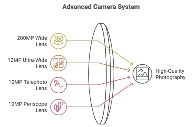 Best Camera Phones for Photography Lovers in 2025 4 Samsung Galaxy S26 Ultra camera visual